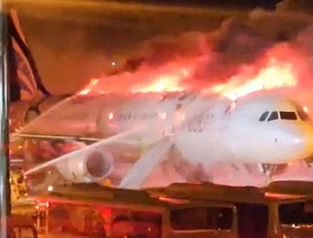Avião (Foto Reprodução Redes Sociais)