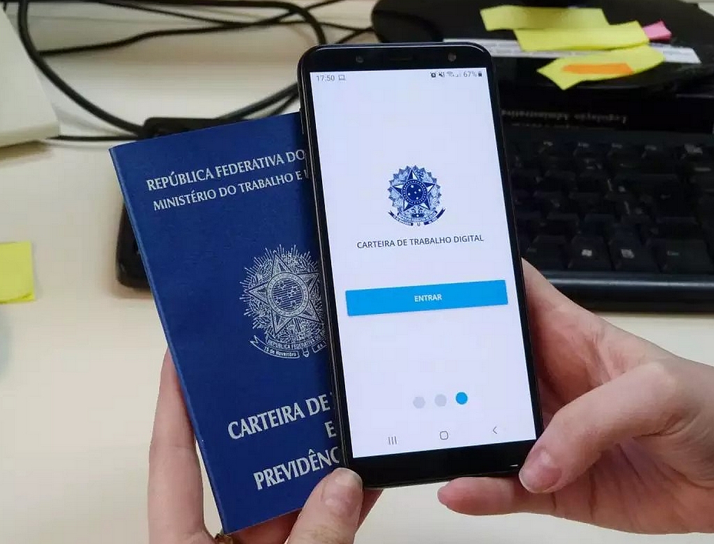 Carteira de Trabalho (foto Reprodução Redes Sociais)