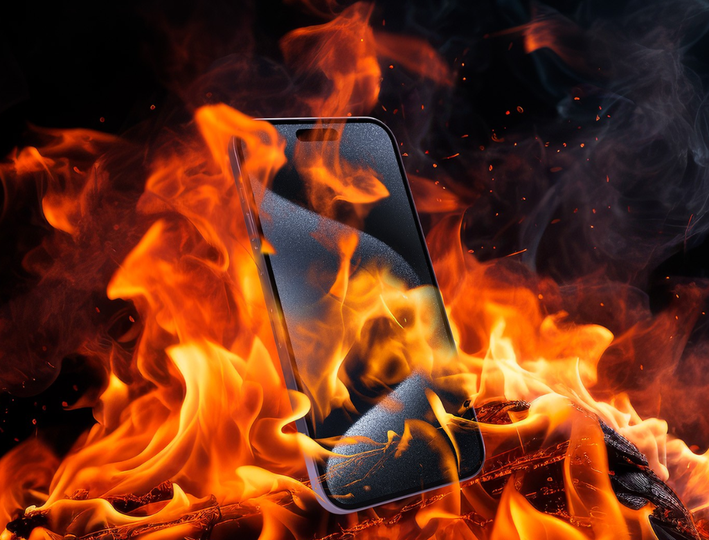 Carregador de celular causa incêndio em casa (Foto Reprodução Redes Sociais)
