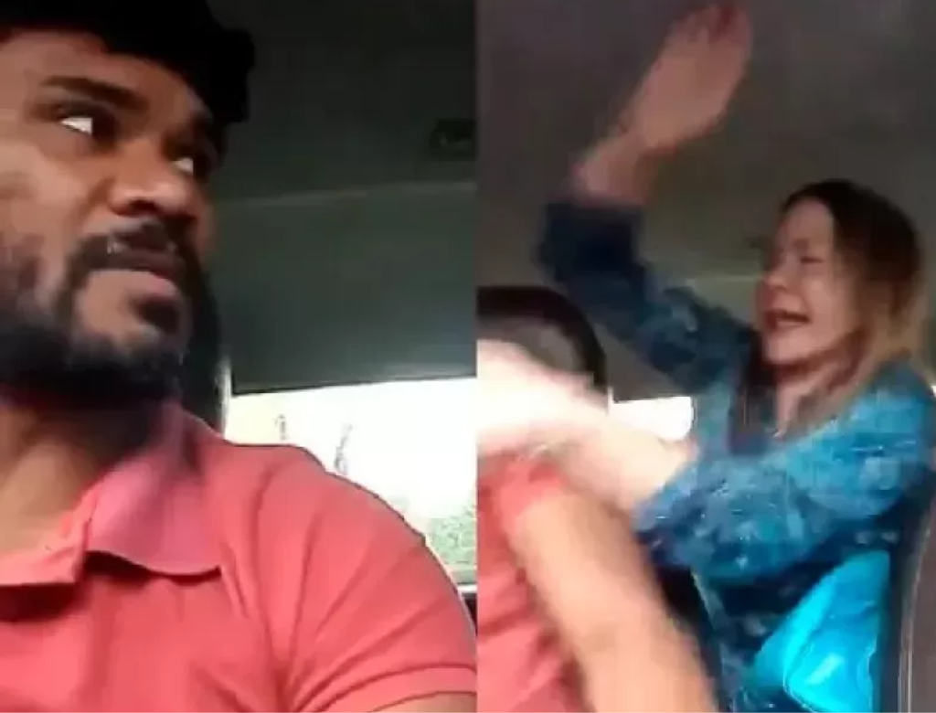 Médica agride motorista de aplicativo que se recursou a entrar no condomínio (Foto Reprodução Redes Sociais)