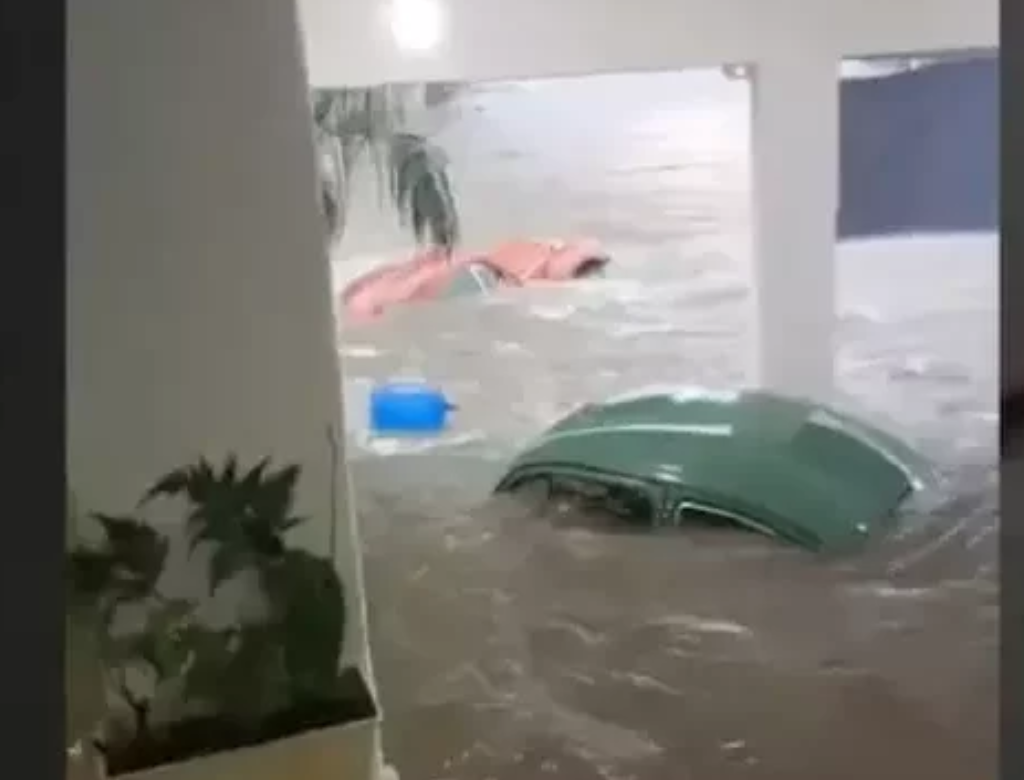 Chuva Em Sp Destrói Coleção De Fuscas (foto Reprodução Redes Sociais)