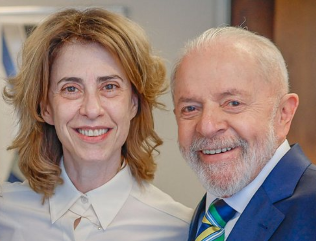 Fernanda Torres E Lula (foto Reprodução Redes Sociais)