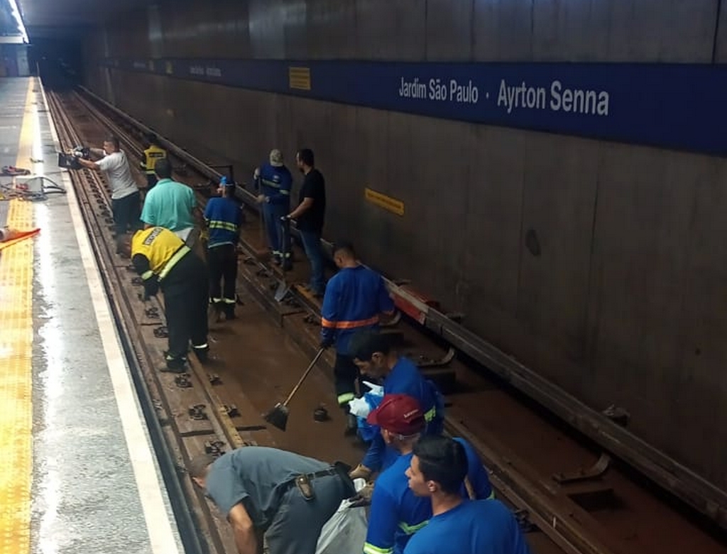 Metrô Sp (foto Reprodução Redes Sociais)