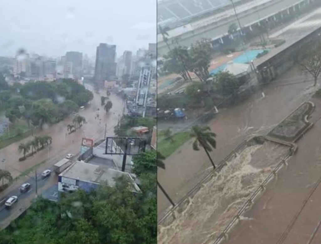 Tempestades Em Sp Causam Alagamento (foto Reprodução Redes Sociais)