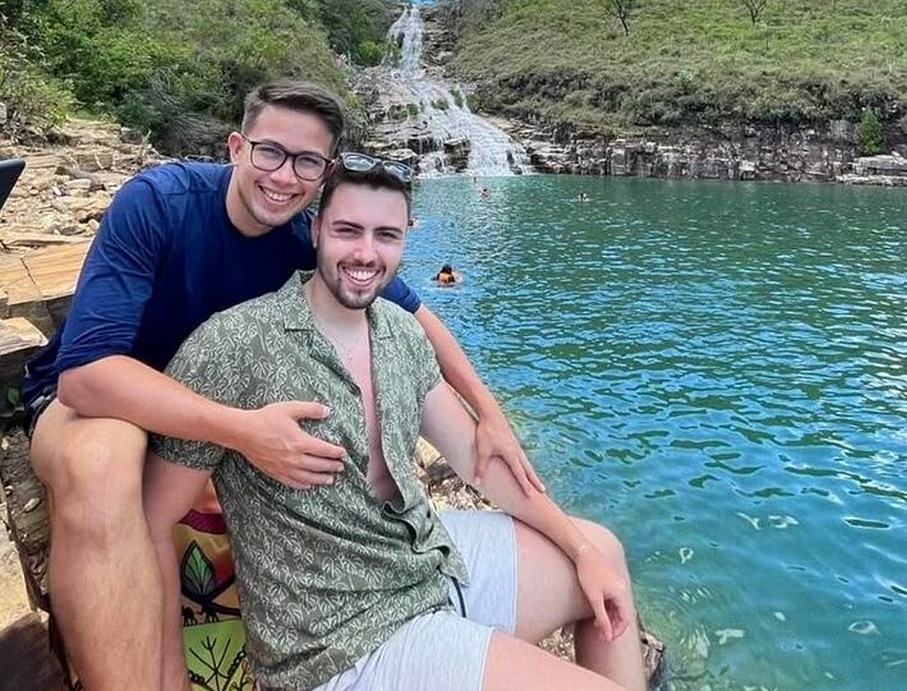 Vitor Rocha e Silva e Felipe Lobato (foto Reprodução Redes Sociais)