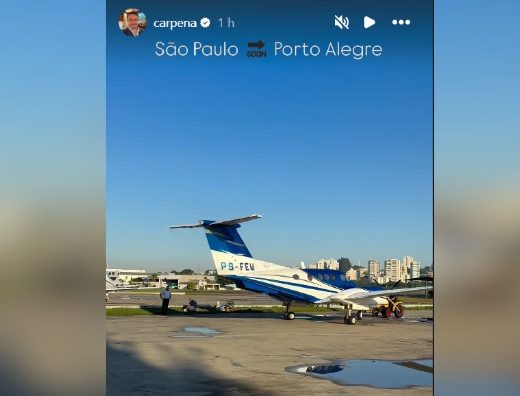 Acidente Aéreo (foto Reprodução Redes Sociais) 1