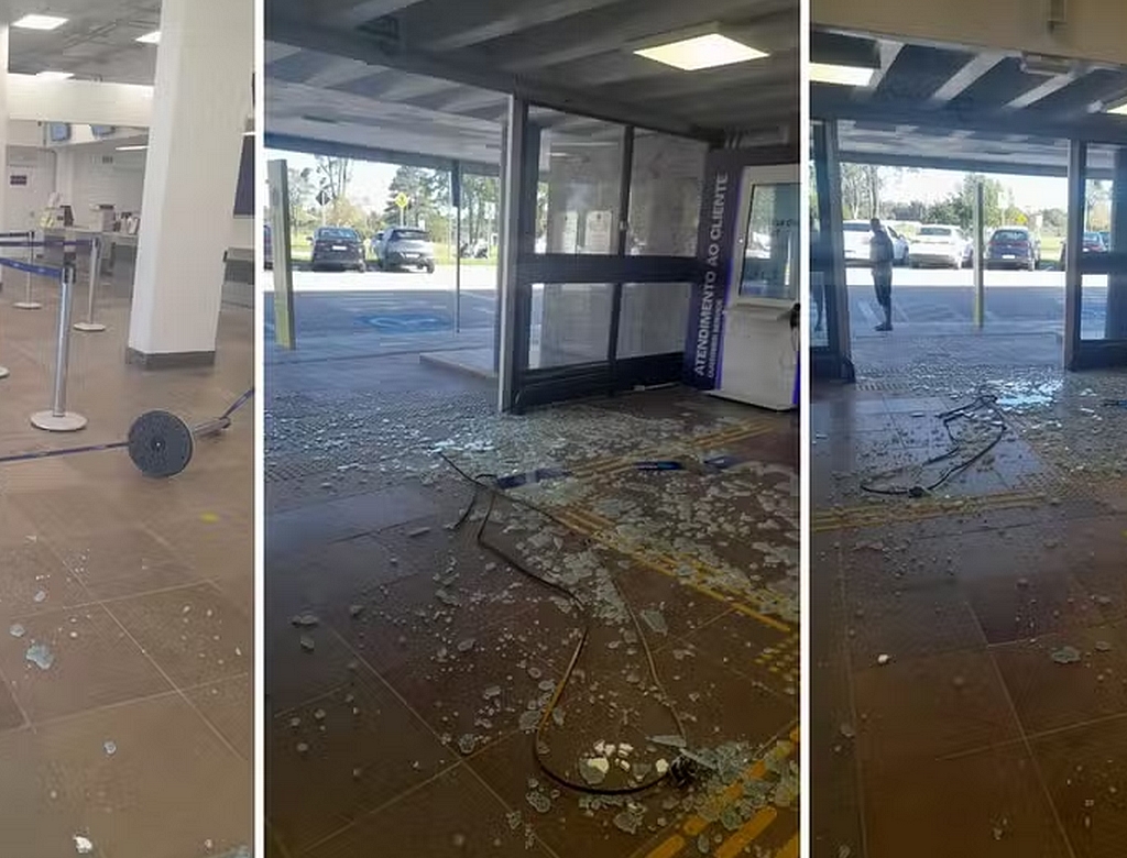 Aeroporto (foto Reprodução Stéfane Costa Rbs Tv)