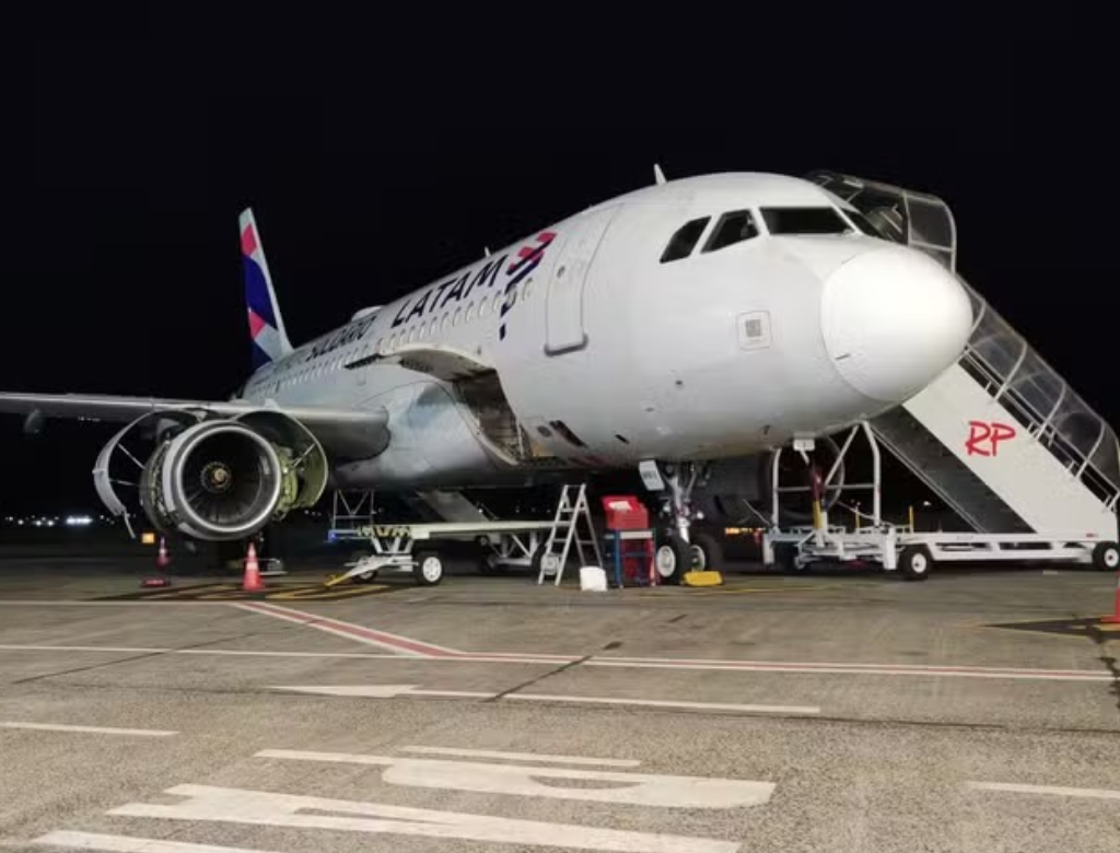 Avião (foto Reprodução Redes Sociais)