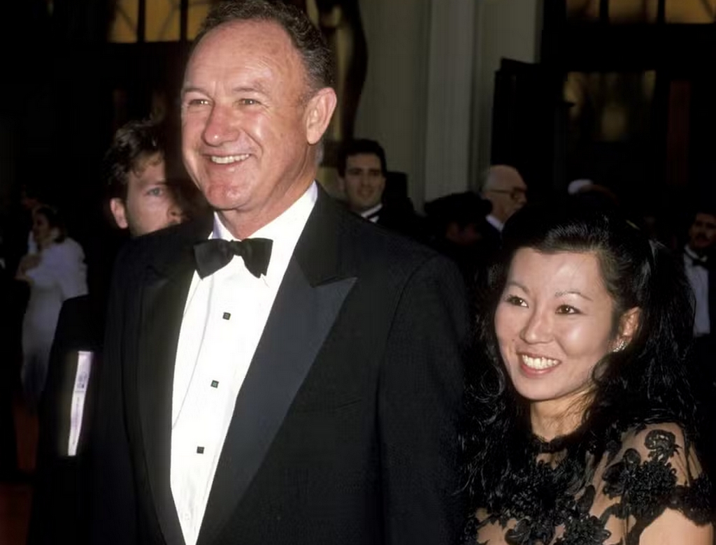 Betsy Arakawa E Gene Hackman (foto Reprodução Redes Sociais) 1