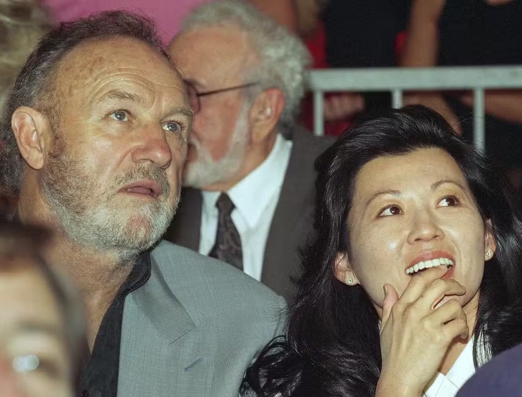 Betsy Arakawa E Gene Hackman (foto Reprodução Redes Sociais) 2