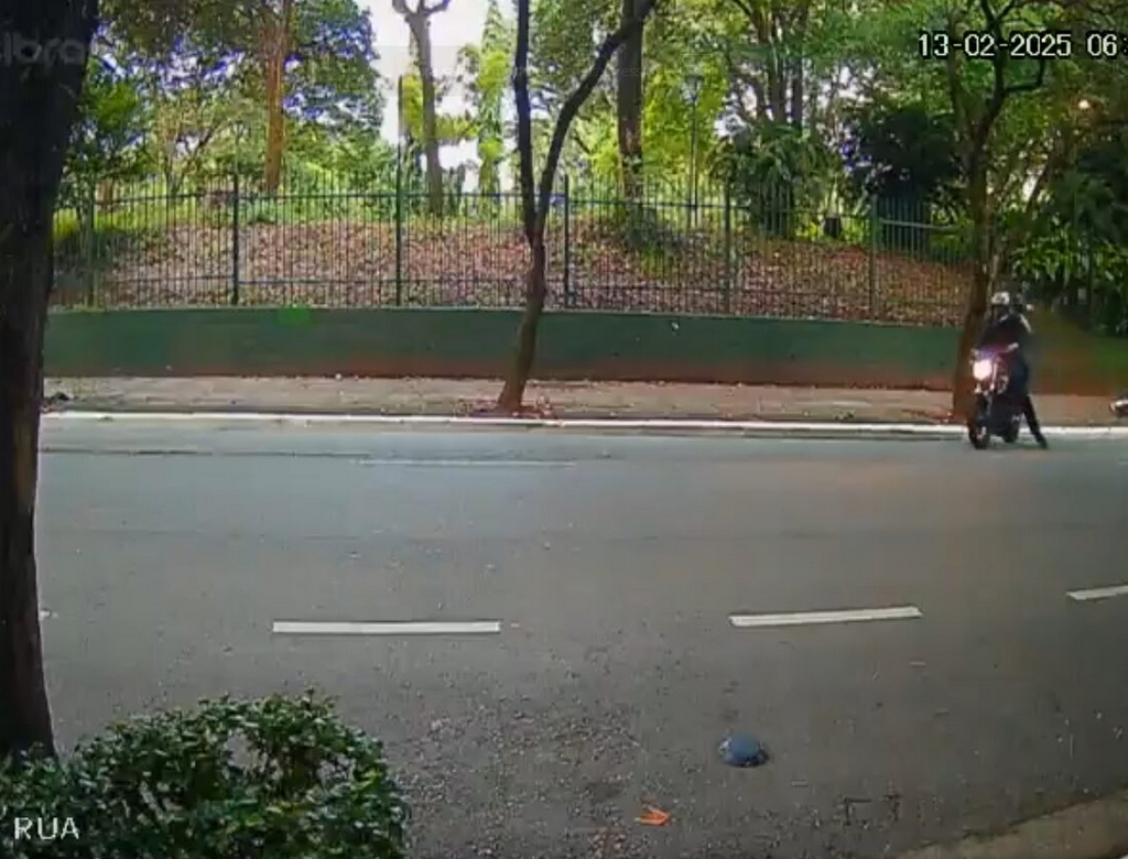 Ciclista (foto Reprodução Redes Sociais)