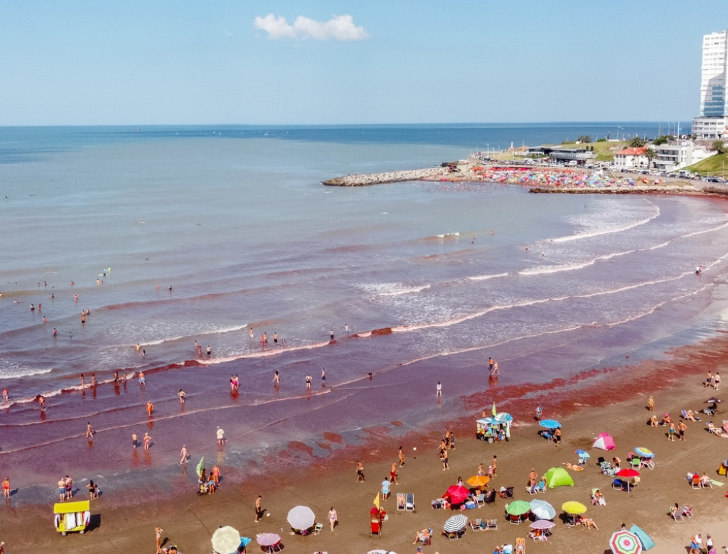 Mar sangue (Foto Reprodução Redes Sociais)