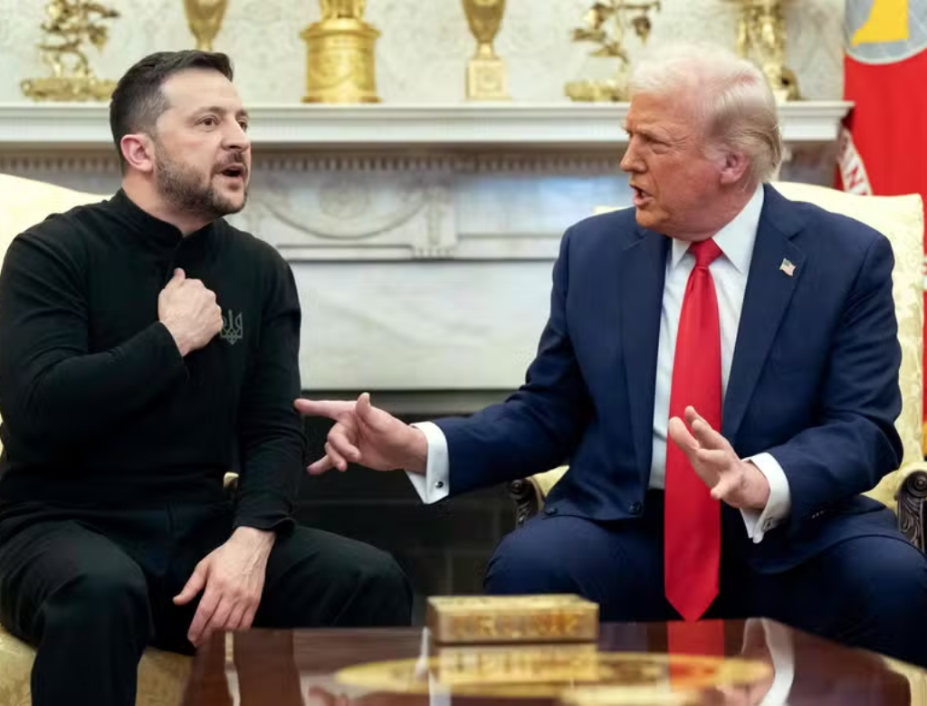 Donald Trump E Zelensky (foto Reprodução Redes Sociais)