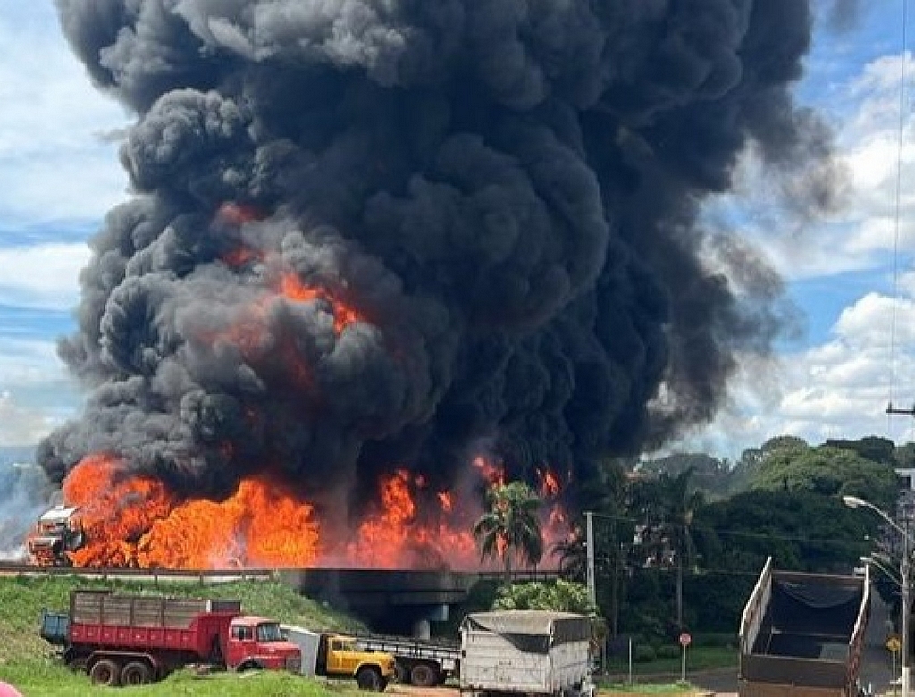 Explosão (foto Reprodução Redes Sociais)