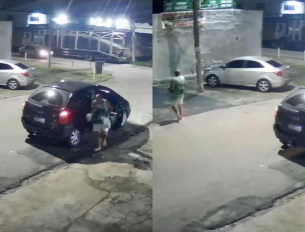 Homem é Flagrado Abandonando Seis Cães Na Rua No Rj (foto Reprodução Redes Sociais)