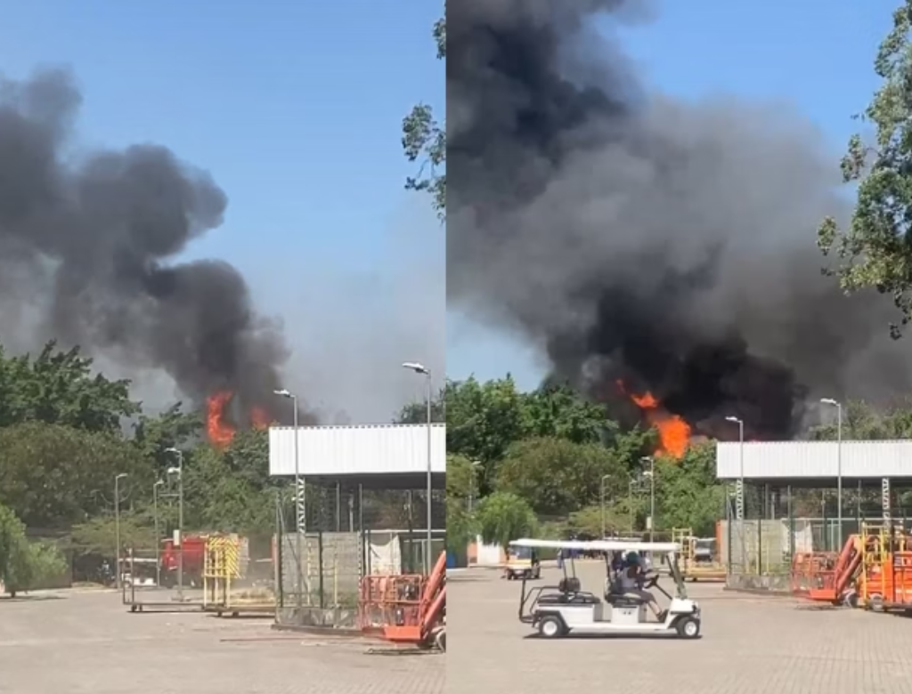 Incêndio Globo (foto Reprodução Redes Sociais)