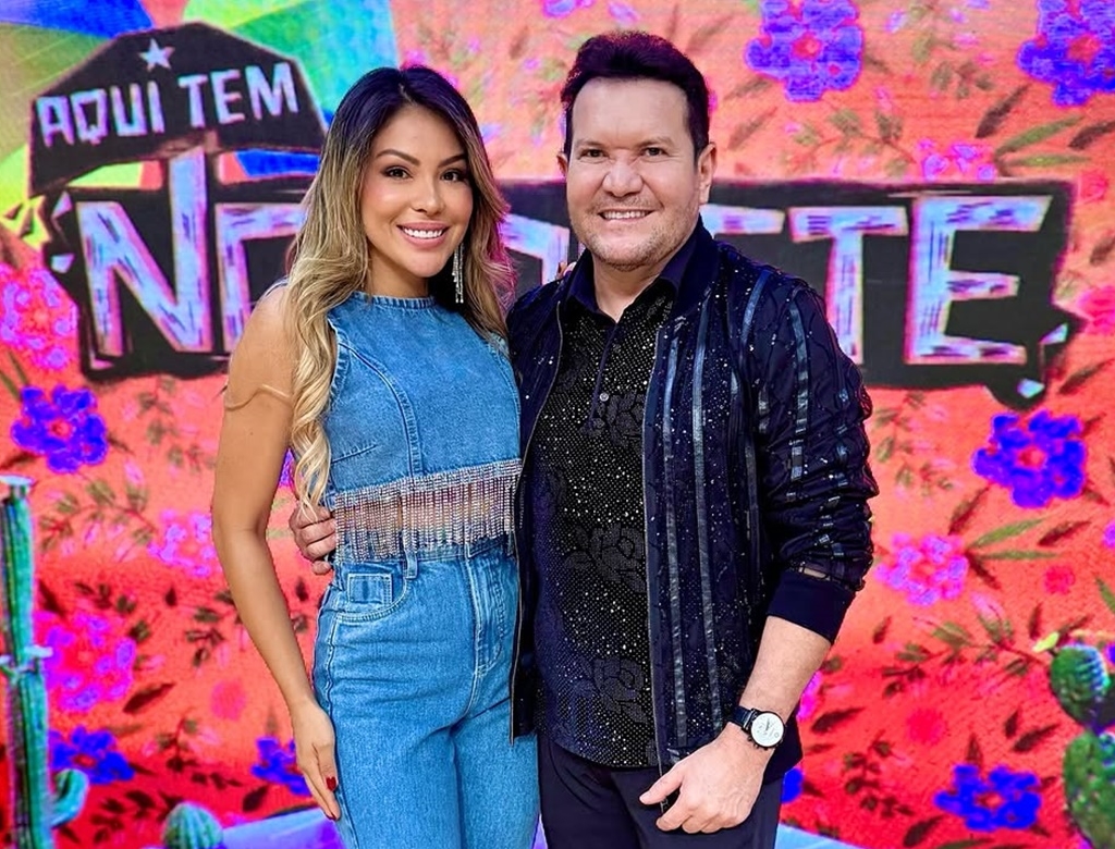 Jéssica Rodrigues e
Ximbinha (foto Reprodução Redes Sociais)