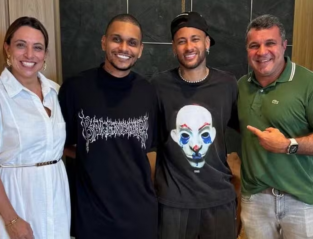 Neymar Jr E Ygor Moura (foto Reprodução Redes Sociais) 2