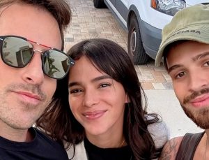 Rodrigo Branco, Bruna Marquezine E João Guilherme (foto Reprodução Redes Sociais)