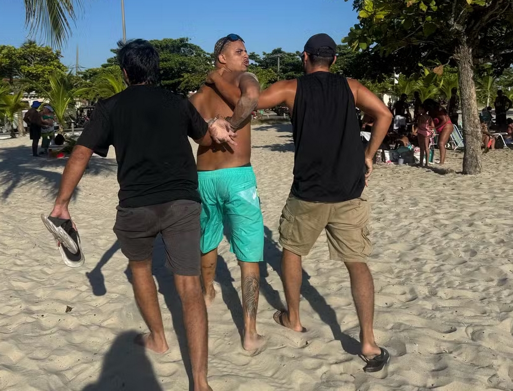 Suspeito (foto Reprodução Redes Sociais)
