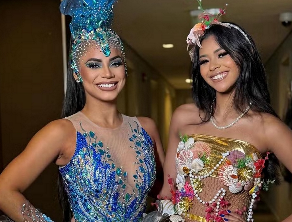 Wenny Isa E Lexa (foto Reprodução Redes Sociais)