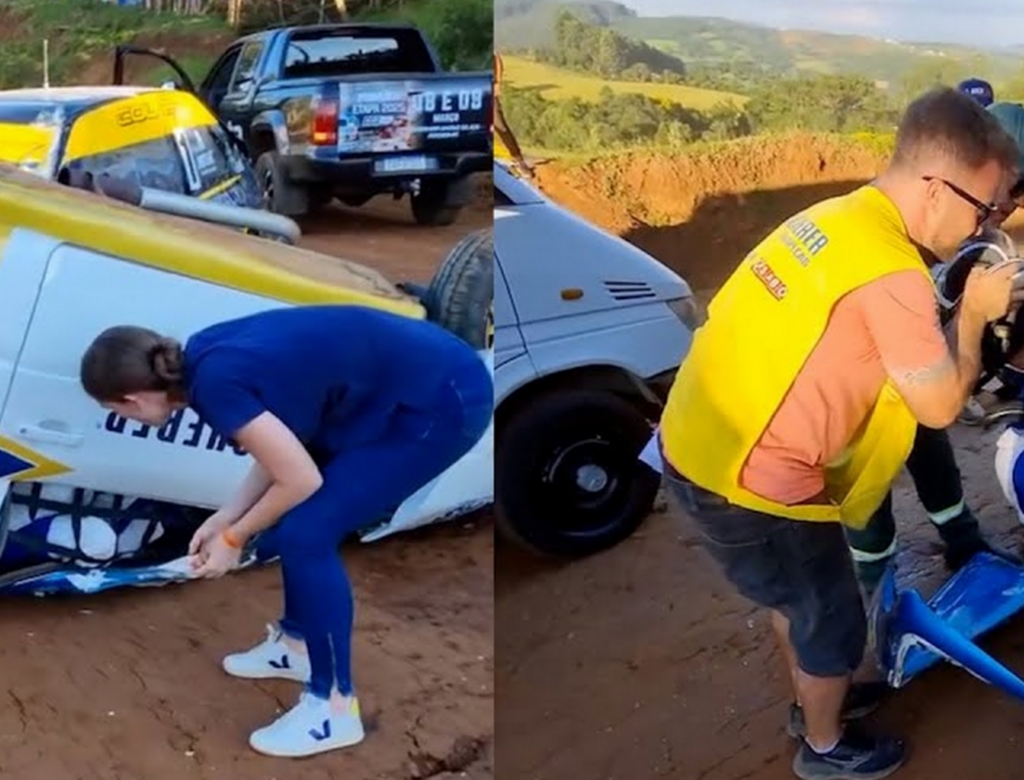 Acidente (foto Reprodução Redes Sociais)