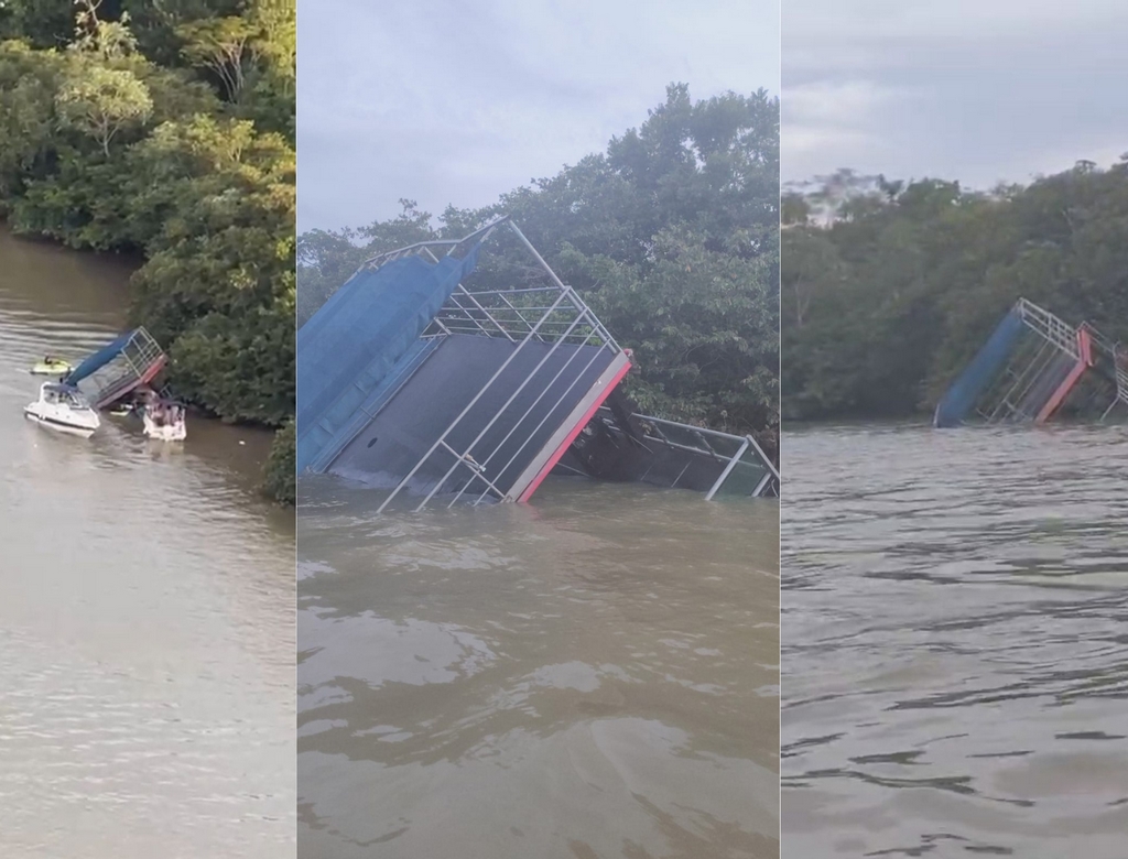 Catamarã (foto Reprodução Redes Sociais)