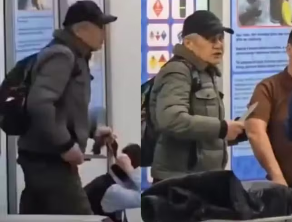 Ex-lutador se oferece como refém para salvar funcionária de aeroporto (Foto Reprodução Redes Sociais)