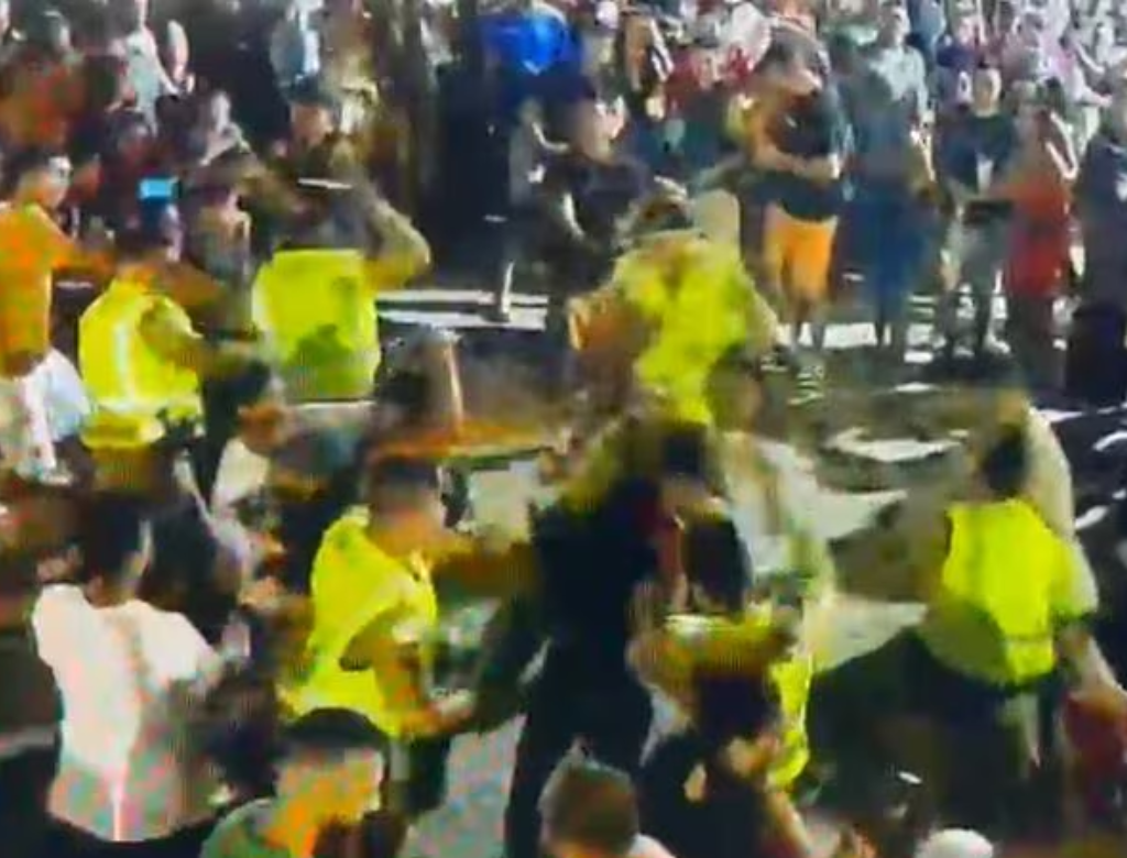 Indígenas são agredidos por policiais no carnaval de MG (Foto Reprodução Redes Sociais)
