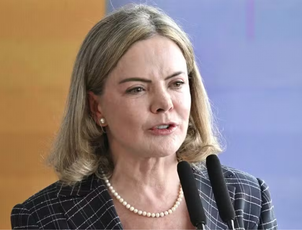 Gleisi Hoffmann (foto Reprodução Redes Sociais)