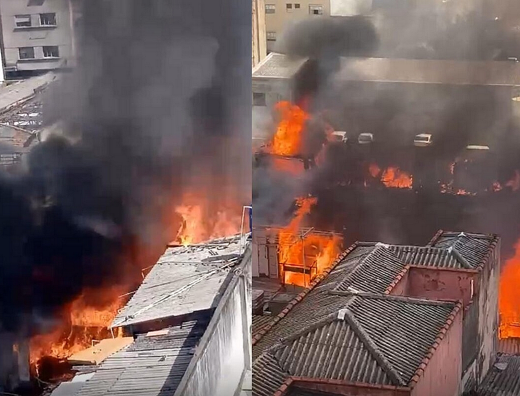 Incêndio (foto Reprodução Redes Sociais) 1
