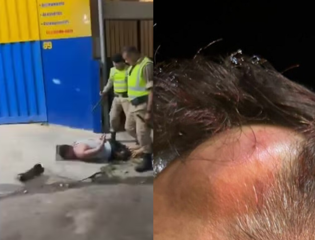 Indígenas São Agredidos Por Policiais No Carnaval De Mg (foto Reprodução Redes Sociais)