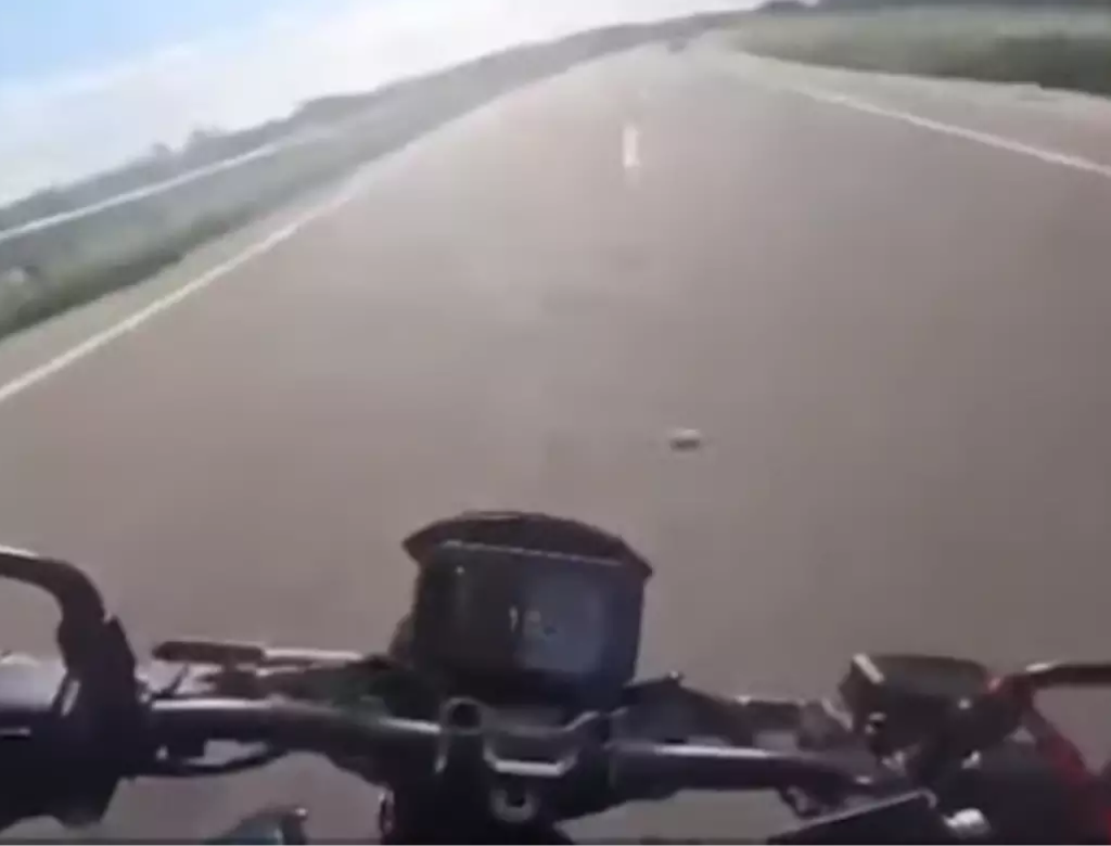 Motoqueiro Registra Em Vídeo O Momento Exato De Sua Morte (foto Reprodução Redes Sociais)