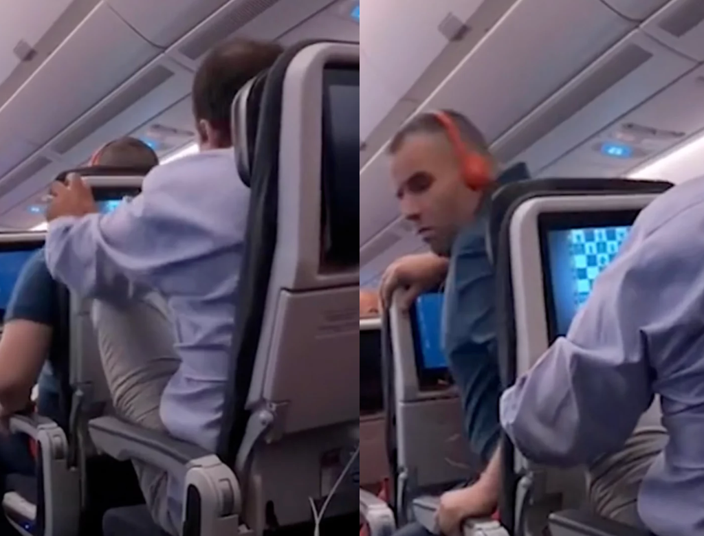 Passageiros Brigam Em Voo Por Motivo Bizarro (foto Reprodução Redes Sociais)