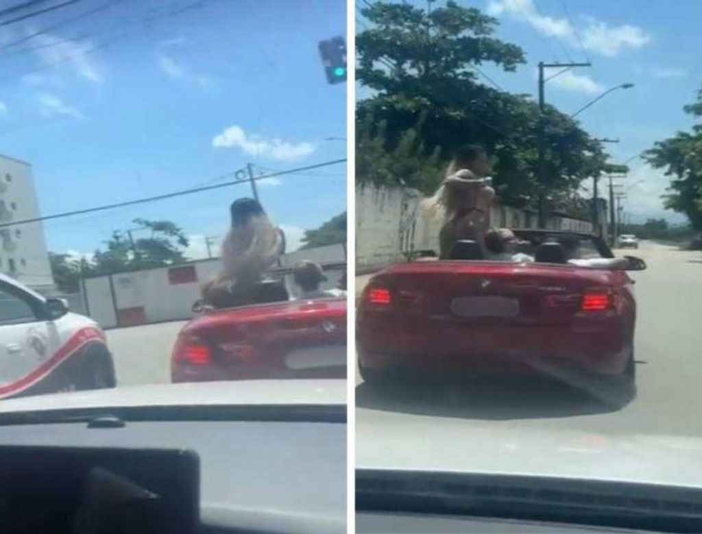 Stunning Blonde In Bmw Shocks Guaruja With Bold Display For 770x433(1)