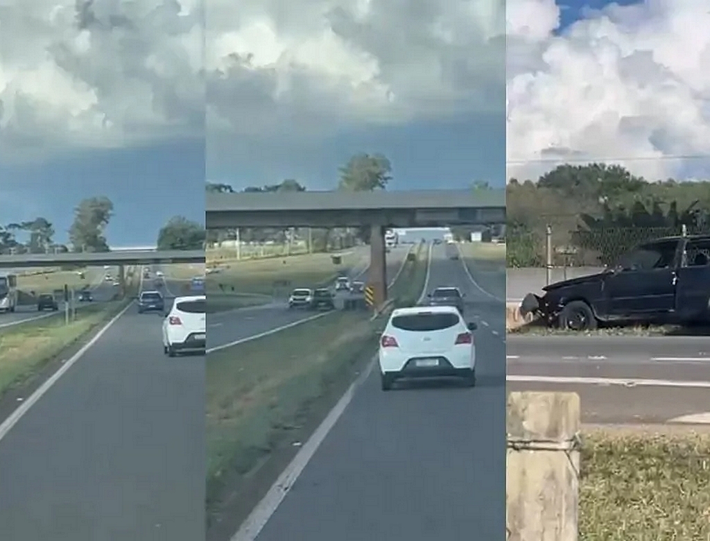 Acidente (foto Reprodução Redes Sociais)