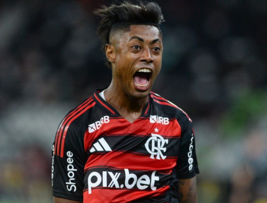 Bruno Henrique (foto Reprodução Redes Sociais)