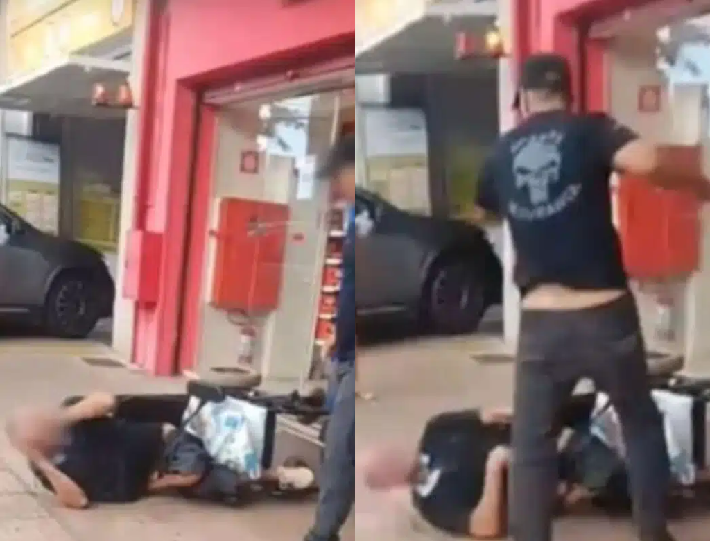 Cadeirante é Agredido Por Segurança Das Lojas Americanas (foto Reprodução Redes Sociais)