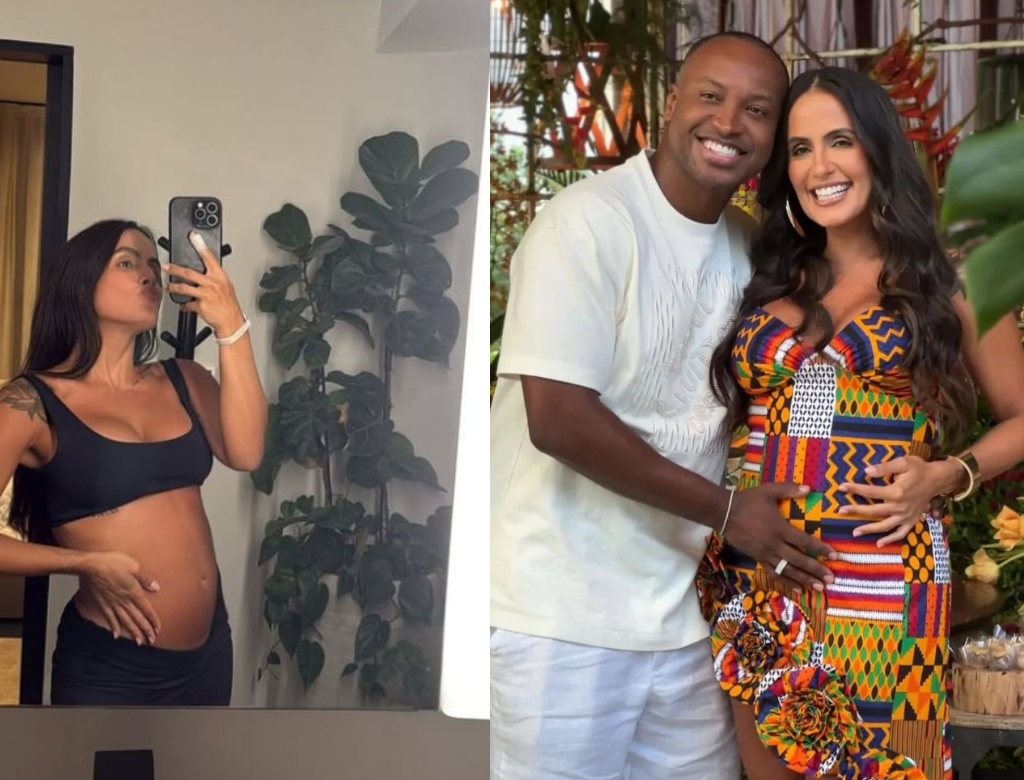 Carol Peixinho E Thiaguinho (foto Reprodução Redes Sociais)