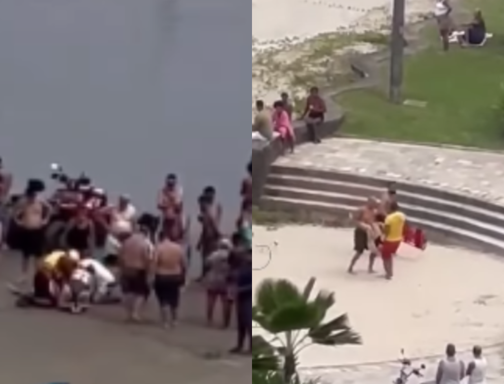Casal Morre Afogado Em Praia Grande E Filho é Salvo Após Reanimação (foto Reprodução Redes Sociais)
