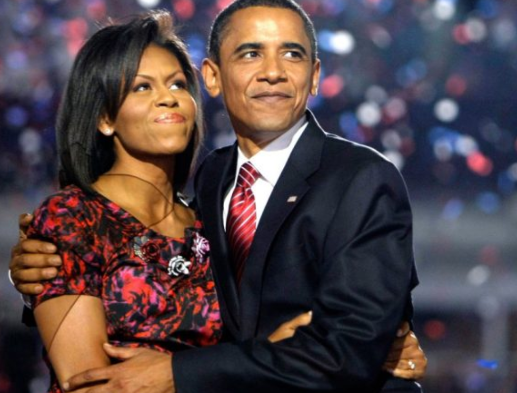 Michelle e Barack Obama (Foto Reprodução Redes Sociais)
