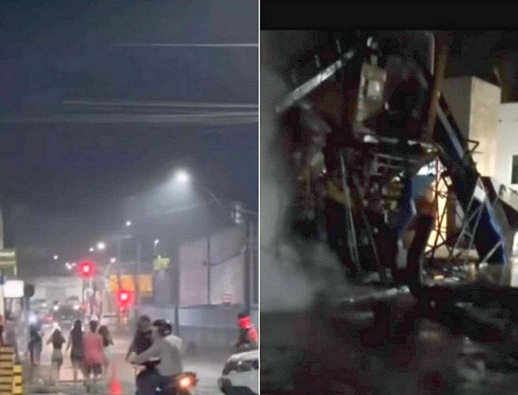 Explosão (foto Reprodução Redes Sociais)