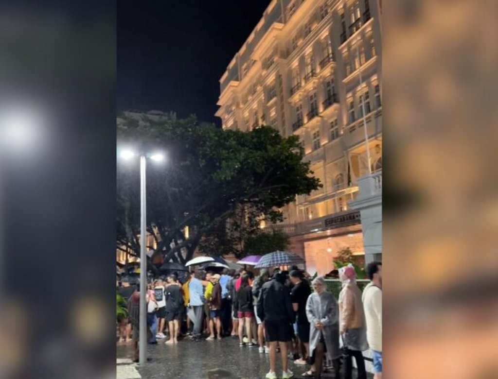 Lady Gaga chega ao Rio e se hospeda no Copacabana Palace (foto Reprodução Redes Sociais) 3