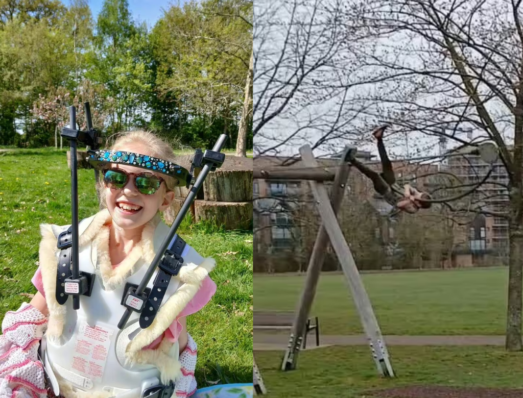 Menina De 8 Anos Quebra O Pescoço Ao Cair De Tirolesa Em Parque Infantil (foto Reprodução Redes Sociais)