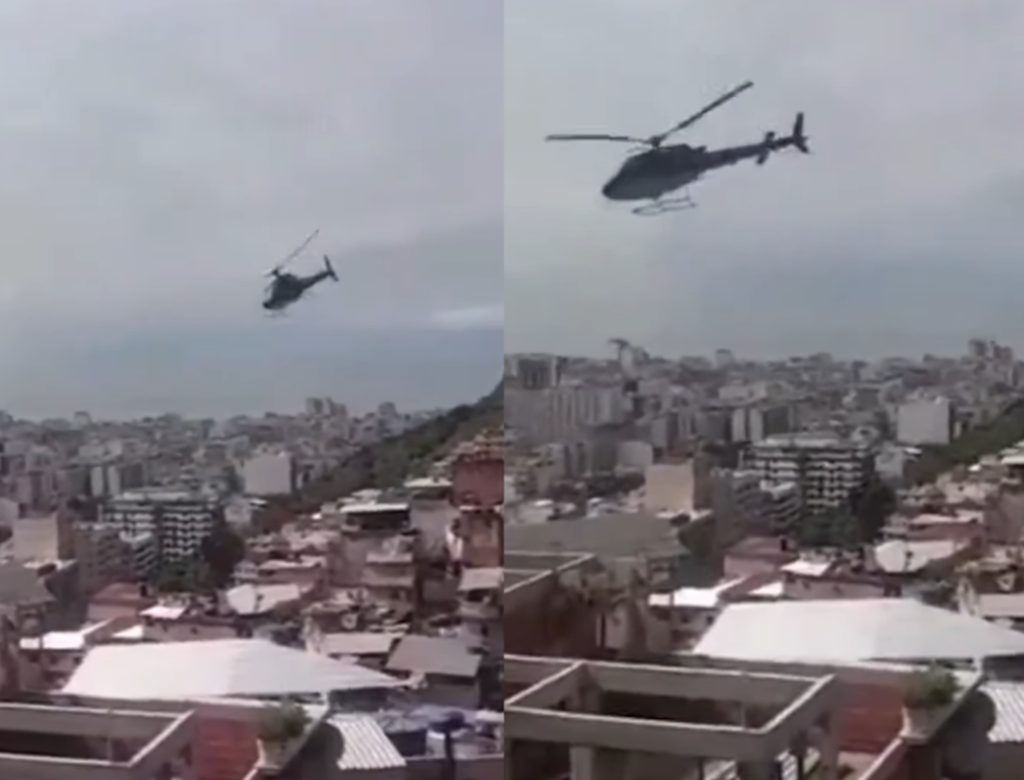 Moradores Da Zona Sul Do Rio Se Desesperam Com Tiroteio (foto Reprodução Redes Sociais)