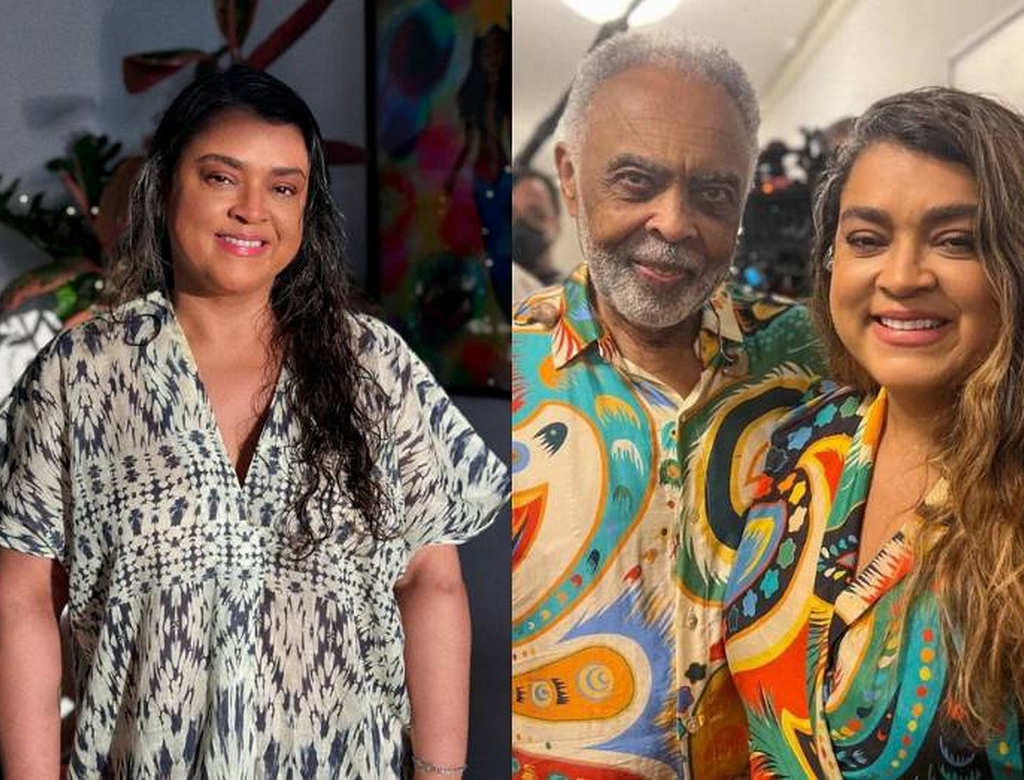 Preta Gil e Gilberto Gil (foto Reprodução Redes Sociais)
