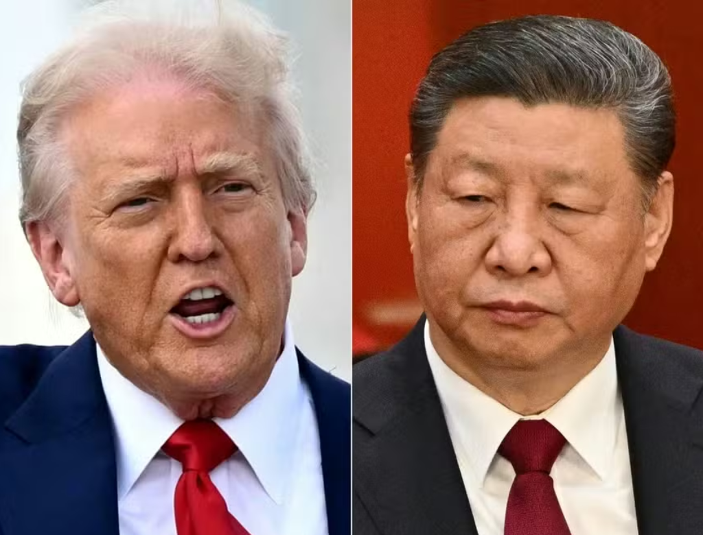 Trump E Presidente Da China (foto Reprodução Redes Sociais)