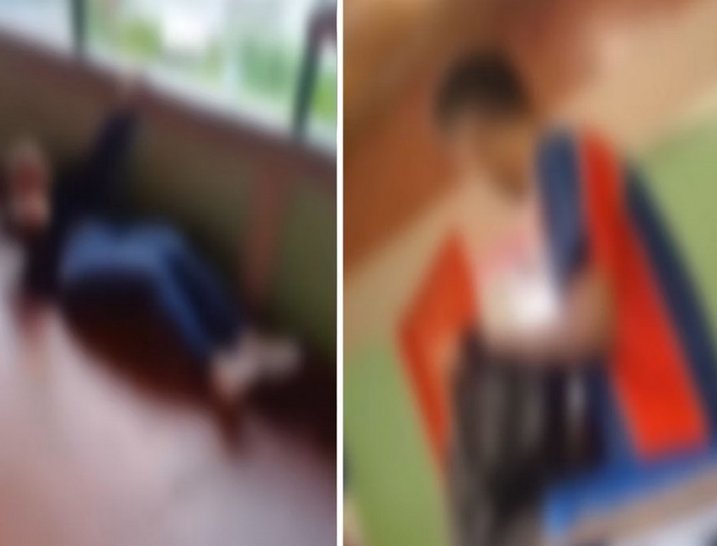 professora é agredida por aluno em escola da rede estadual (foto Reprodução Redes Sociais)