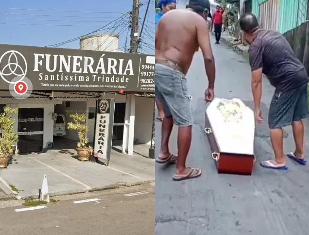 Caixão (foto Reprodução Redes Sociais) 4