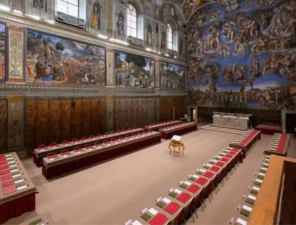 Confira o horário do conclave e mais informações sobre a escolha do novo papa (foto Reprodução Redes Sociais)